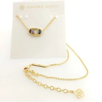 #ad Kendra Scott Elisa Gold Pendant Necklace $45.00