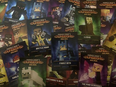 #ad Minecraft Dungeons Arcade Cards: You Pick $1.50