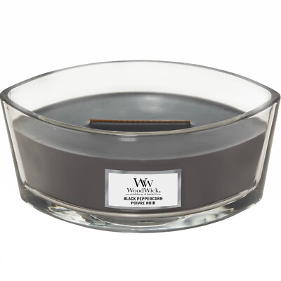 #ad WoodWick Black Peppercorn Ellipse Jar Candle 453g $43.02