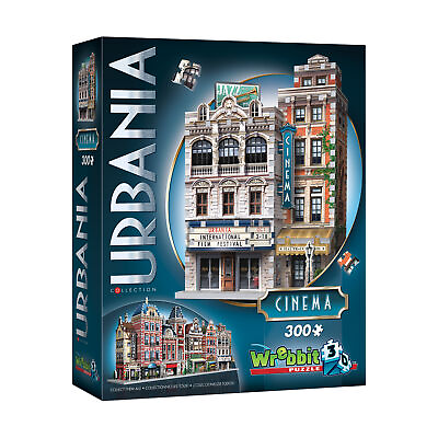 #ad New Wrebbit Urbania Collection Cinema 3D Puzzle: 300 Pcs Ages 12 $24.99