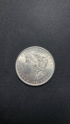 #ad Uncirculated 1921 Philadelphia Mint Silver Morgan Dollar $45.00