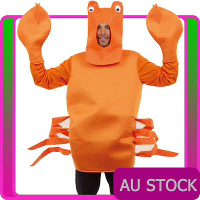 #ad Mens Novelty Crab Costume Sea Animal Stag Do Bucks Night Bachelor Hens Party AU $44.64