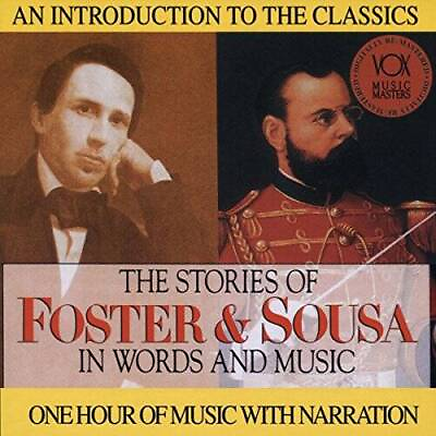 #ad The Stories of Foster amp; Sousa in Words and Music Audio CD VERY GOOD $5.98