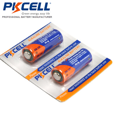 #ad 2pcs 12Volt 23A Alkaline Batteries A23 MN21 L1028 LRV08 Cell for Dog Door Bell $3.19