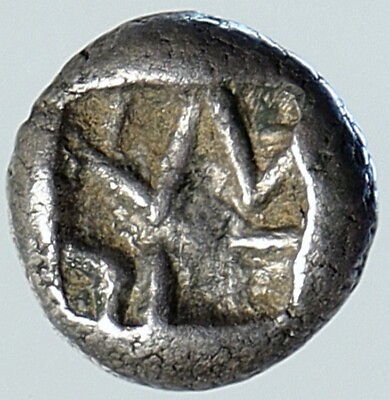 #ad PARION in MYSIA Archaic Ancient c.500BC OLD Silver Greek Coin GORGONEION i112171 $1123.65