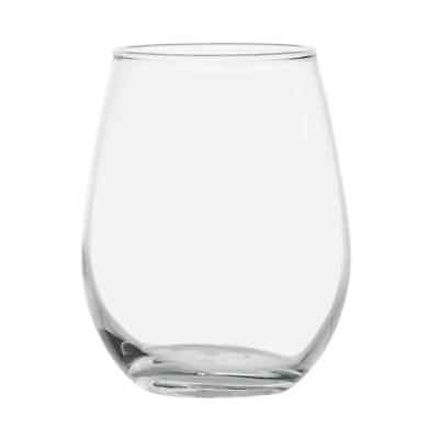 #ad Libbey 217 12 oz. Customizable Stemless White Wine Glass 12 Case $44.00