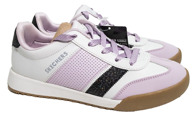 #ad Skechers Zinger Sparkle Flex Lavender White Childrens Girls US Size 5 $17.54