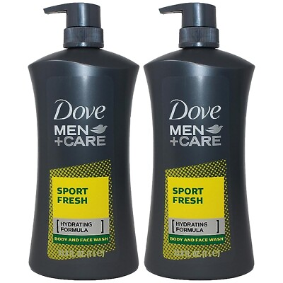 #ad Dove MenCare Sport Fresh Body Wash Men Hydrating Formula 33.8 Ounce Lot of 2 $24.99