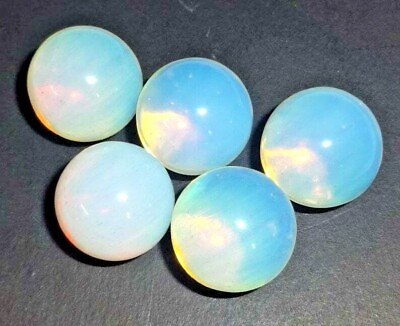 #ad Opalite Sphere 20mm Crystal Gemstones Bulk Rock Stones minerals 2 pcs $14.99