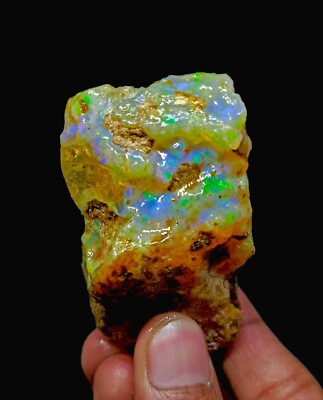 #ad Ethopian opal rough big large jumbo size 500 carat collector piece Raw Opal $567.00