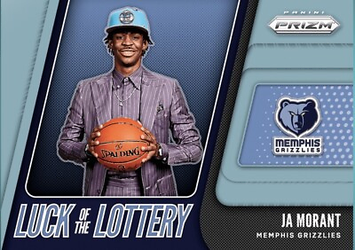 #ad 2019 Prizm Ja Morant Luck of the Lottery Rookie RC NBA Dunk Digital Card $3.50