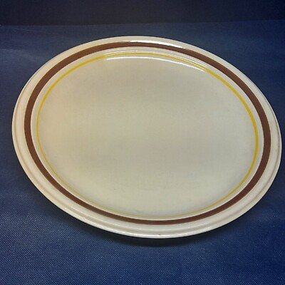 #ad Vintage DeVille Stoneware Capri Collection quot;Siennaquot; Individual Dinner Plate EUC $12.99