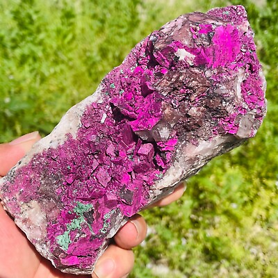 #ad 1420g Natural Purple Pink Cobalt Cobalto Calcite Crystal Gemstone Rare Mineral $499.00