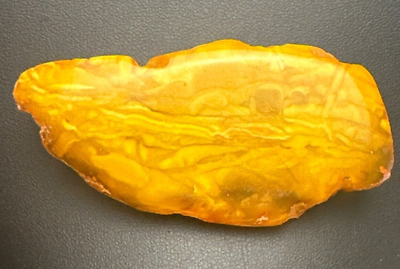 #ad Natural Butterscotch Egg Yolk Baltic Amber Stone Brooch Vintage 16.26g $95.00