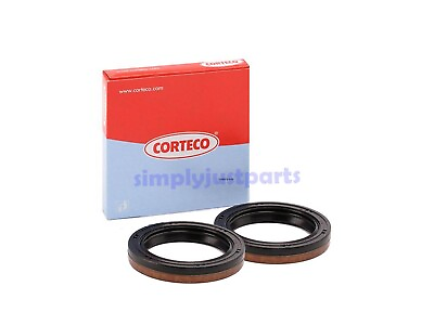 #ad FOR FORD 5 SPEED IB5 BC GEARBOX DIFF DRIVESHAFT GENUINE OIL SEAL PAIR GBP 27.99