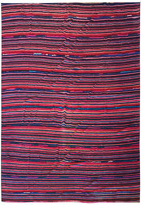 #ad 8#x27; x 9#x27; CONTEMPORARY Kiliim RUG Afghanistan Flat Weave Carpet #F 5926 $281.50