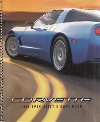#ad 1999 Chevy Corvette Color and Upholstery Dealer Album Data Book Showroom $56.95