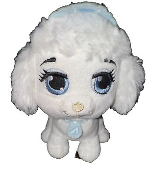 #ad Disney Princess Palace Pets Cinderella Dog Pumpkin 12quot; Plush Stuffed White Blue $15.39