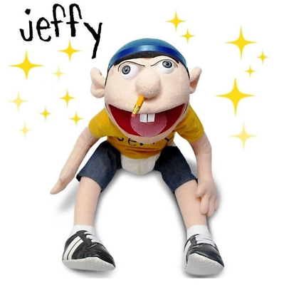 #ad Jeffy Puppet Cheap Sml Jeffy Hand Puppet Plush Toy 23quot; Stuffed Doll Kids Gifts $29.69
