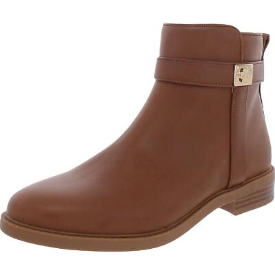 #ad Charter Club Womens Jevevaa Faux Leather Almond Toe Ankle Boots Shoes BHFO 8212 $12.99