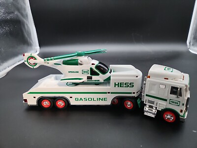 #ad 1999 Hess Toy Truck and Shuttle Set With 2006 Helicopter ONLY HELICOPTER WORKS $30.00