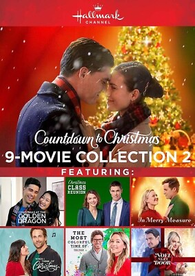 #ad Hallmark Channel Countdown to Christmas 9 Movie Collection 2 New DVD $35.99