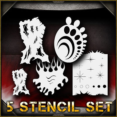 #ad quot;Free Hand Setquot; Airbrush Stencil Template Airsick $45.00