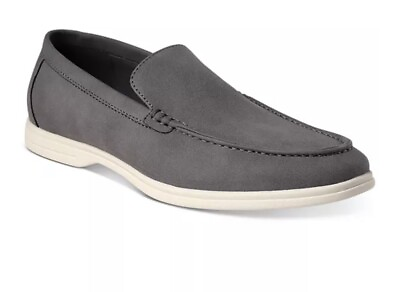 #ad ALFANI Porter Slip on Casual Shoes Men#x27;s Size 11 Grey $35.00