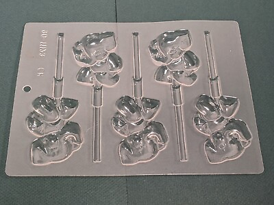 #ad Elephant Lollipop Chocolate Candy Mold DIY Baby Shower Party Favors Sucker $5.00