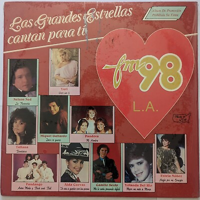 #ad Various Artists Las Grandes Estrellas Cantan Para Tí U.S. PROMO VINYL LP $16.00