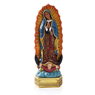 #ad Our Lady of Guadalupe The Blessed Virgin Mary Resin Statue Sculpture The Bles... $26.88