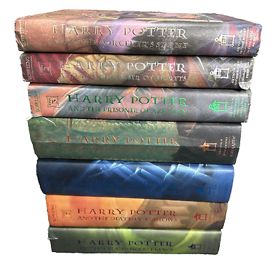 #ad Harry Potter J.K. Rowling Hardcover Book Set of 7 Complete Series 1 7 Lot $69.99