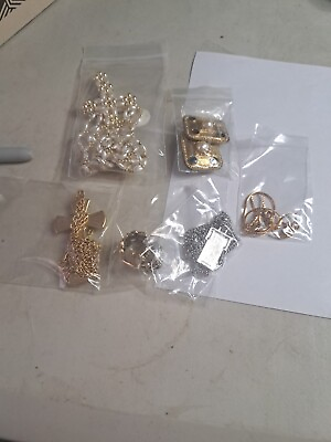 #ad Lot Of Vintage Fashion Jewelry Pre Owned Free Shipping $19.99
