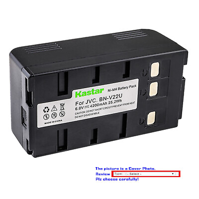 #ad Kastar Replacement Battery for JVC GR AX35U GR AX350U GR AX37 GR AX37U GR AX400 $49.99