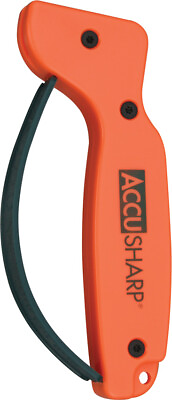 #ad AccuSharp Orange Black Tungsten Carbide Knife and Tool Sharpener AS14 $14.94