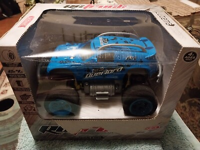 #ad Brand New Lutema Overlord Remote Control Rc Blue Truck Toy $18.99