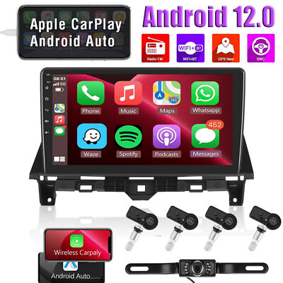 #ad 4Pc TPMS Android 12 For Accord 8 08 13 Apple Carplay Car Stereo GPS Radio USA 8 $137.98