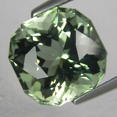 #ad 7.40Cts Ravishing Natural Green Amethyst Prasiolite Fancy Cut Gemstone Ref VDO $39.99