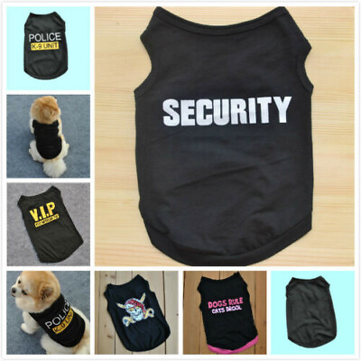 #ad Pet Small Dog XSSML Coat Shirts Puppy Cat T shirt Dress Apparel Costume $2.74