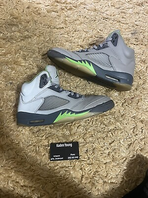#ad Size 10 Jordan 5 Retro Green Bean $70.00