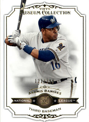 #ad 2012 BREWERS Topps Museum Collection Copper #50 Aramis Ramirez 299 $1.49