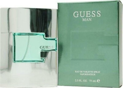 #ad GUESS MAN Guess Cologne 2.5 oz EDT For Men New in Box $19.11