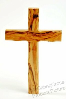 #ad Olive Wood Catholic Cross 10 Inches $19.99