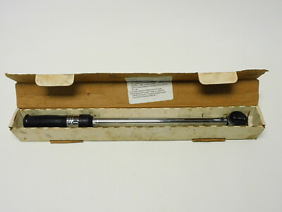 #ad Vintage Cal van Tools Micro Adjustable Torque Wrench No. AZ723 $99.95