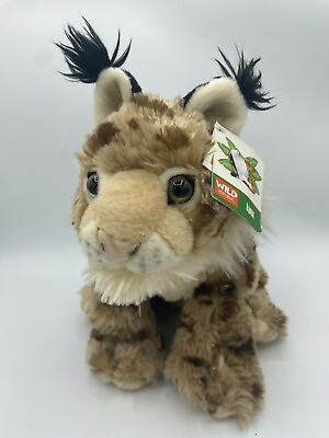 #ad Lynx Plush Cuddlekins Wild Republic Stuffed Animal Wild Cat Kitten Toy $15.30