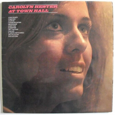 #ad Carolyn Hester Carolyn Hester At Town Hall Used Vinyl Record G5508z GBP 16.65