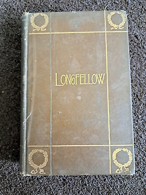 #ad rare book 1902 Complete Poetical Works Of HENRY WADSWORTH LONGFELLOW $215.00