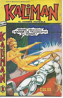 #ad Kaliman El Hombre Increible #1048 Diciembre 27 1985 $9.59