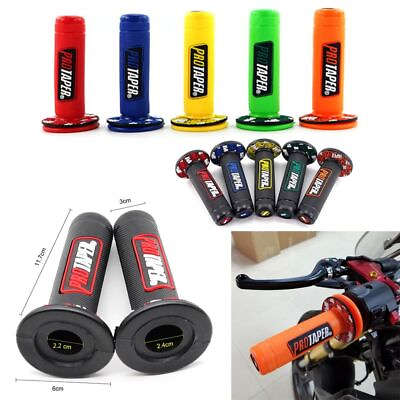 #ad 7 8quot; Hand Grip Pro Handle Bar Grips For Pocket Mini Dirt Pit Bike ATV Motorcycle $9.02
