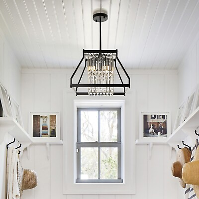 #ad Antique Simple Crystal Chandelier Lighting Ceiling Corridor Lamp Light $96.79